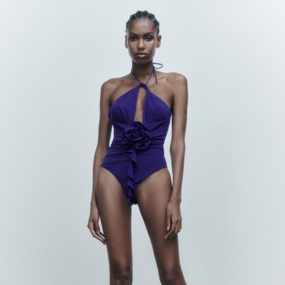 Zara Halter Bodysuit